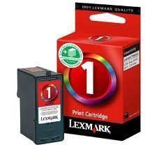 Oryginalny tusz Lexmark nr 1 czarny/kolorowy - photo