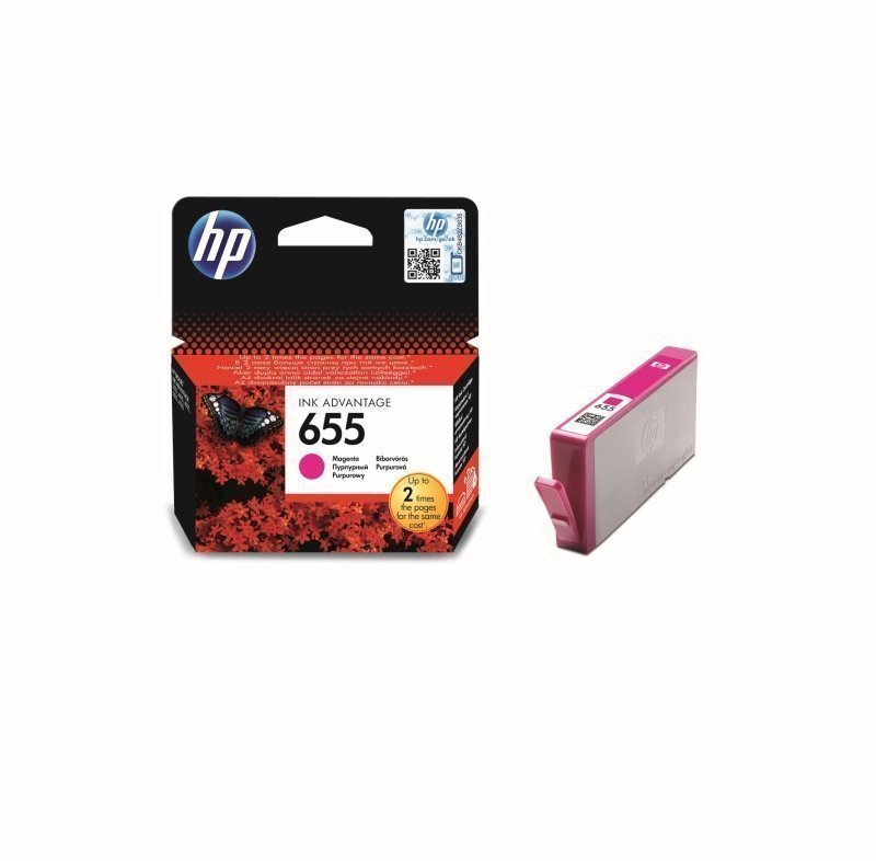 Oryginalny tusz HP 655 magenta - photo