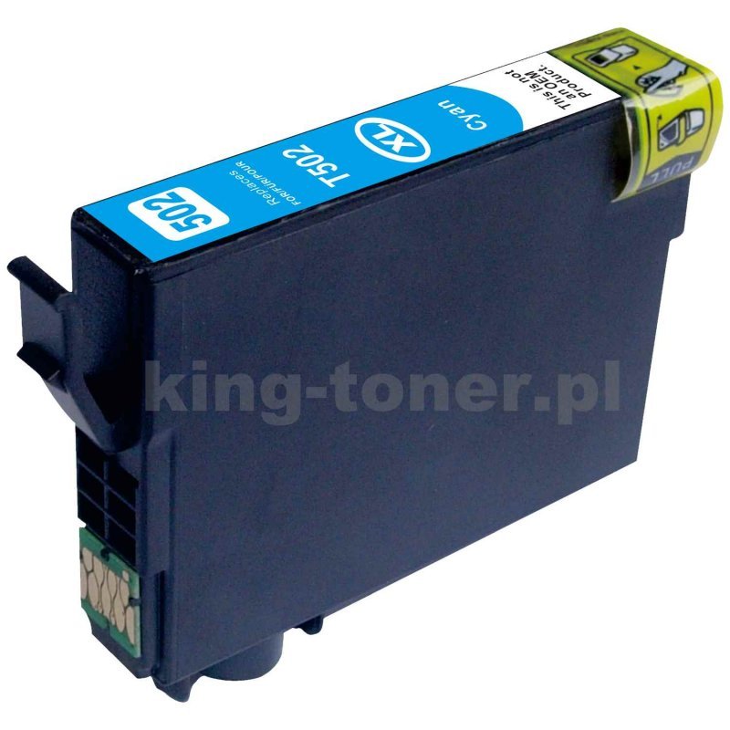 Tusz zamiennik Epson 502XL Cyan C13T02W24010 - photo