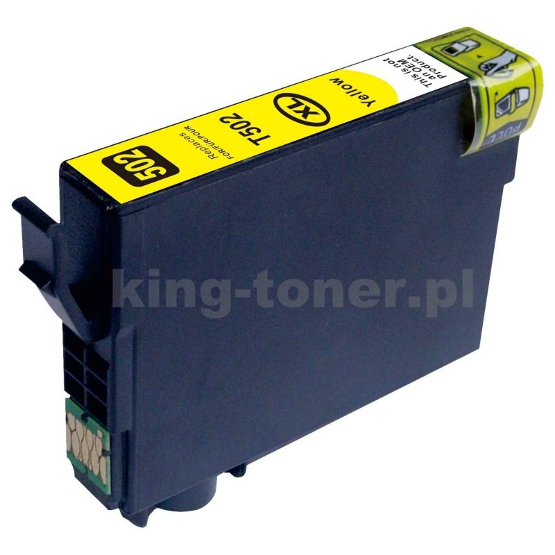 Tusz zamiennik Epson 502XL Yellow C13T02W44010 - photo