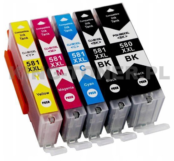 Tusz zastępczy Canon PGI-580 XXL czarny z chipem - photo
