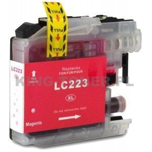 Zamiennik Brother LC223 M magenta czerwony - photo