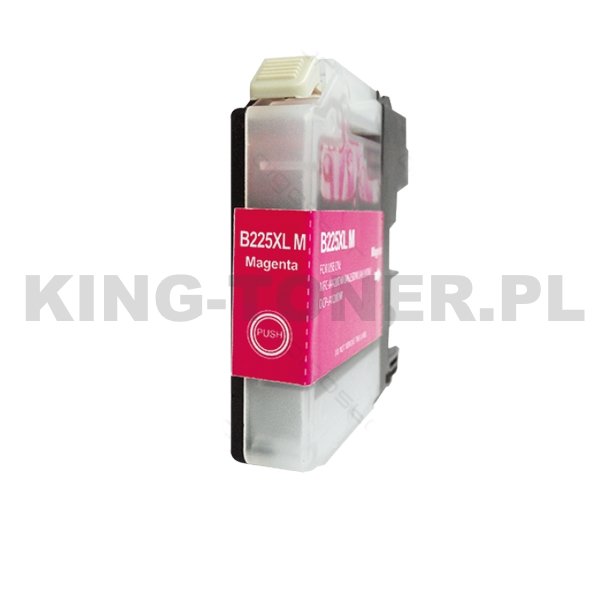 Zamiennik tusz Brother LC225 M magenta czerwony - photo