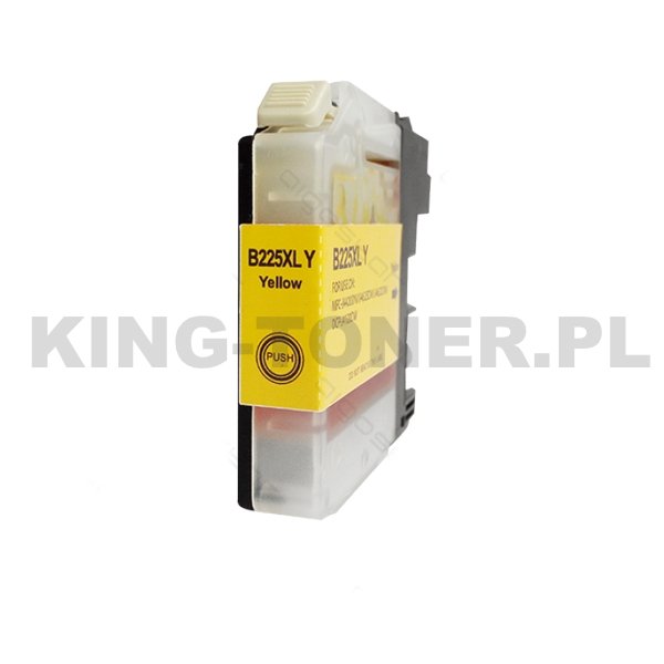 Zamiennik tusz Brother LC225 Y yellow żółty - photo