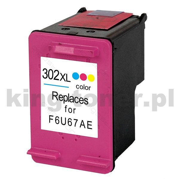 Zamiennik tusz HP 302XL kolor F6U67AE - photo